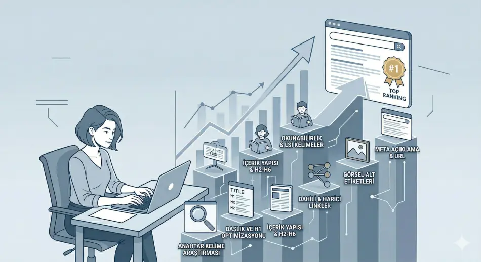 SEO uyumlu makale yazma adımları