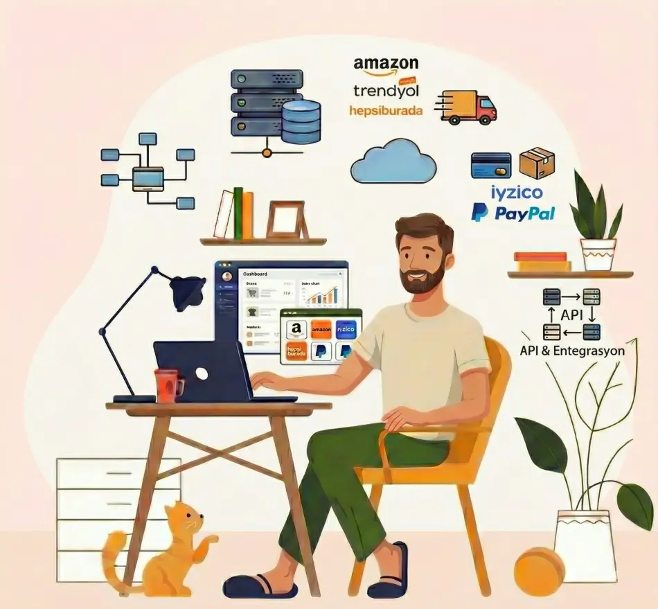 E-ticaret ve pazaryeri entegrasyonu çözümleri